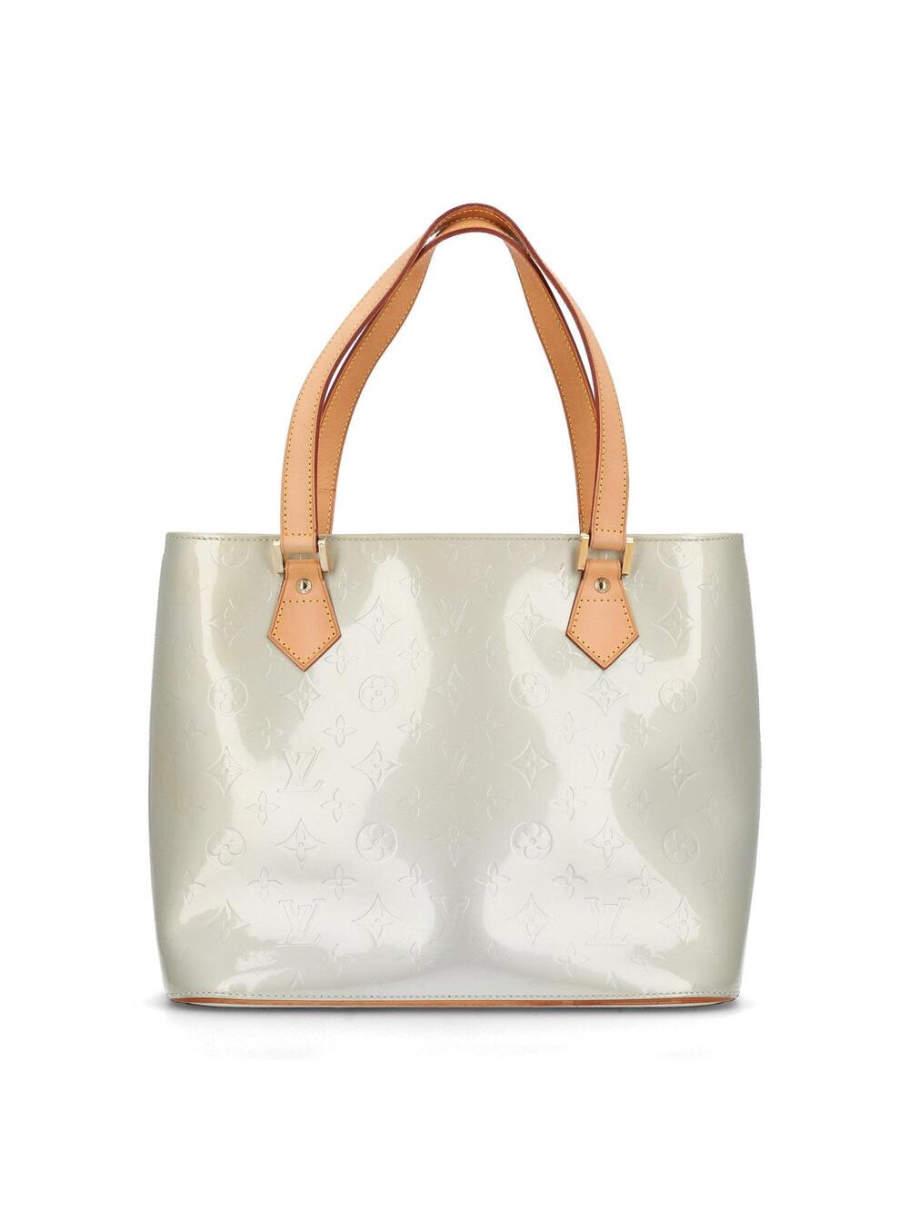 Louis Vuitton Vernis Houston Silver #368124L55B